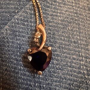 Elegant amethyst Pendant Necklace